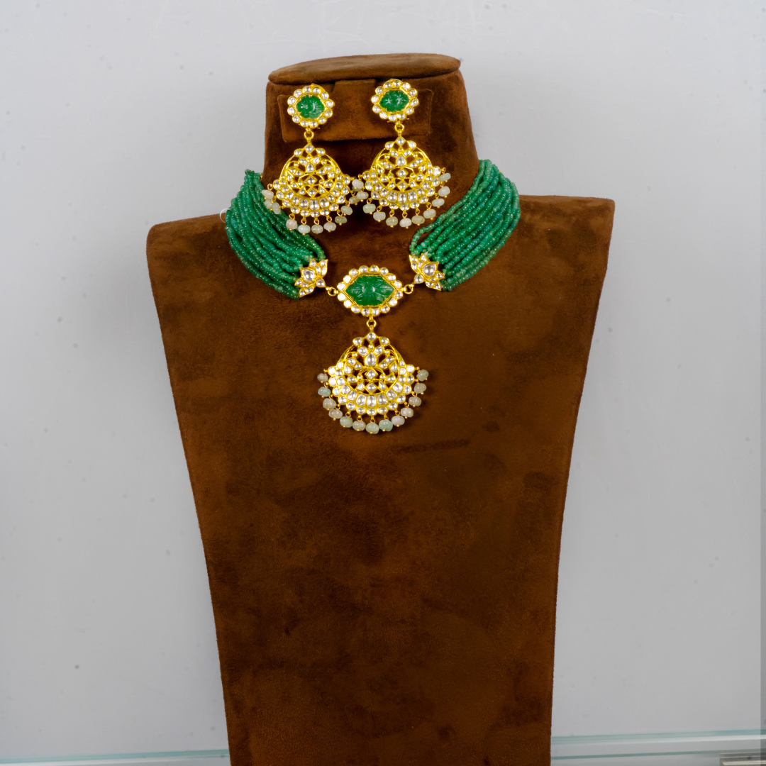 UNCUT POLKI NECKLACE