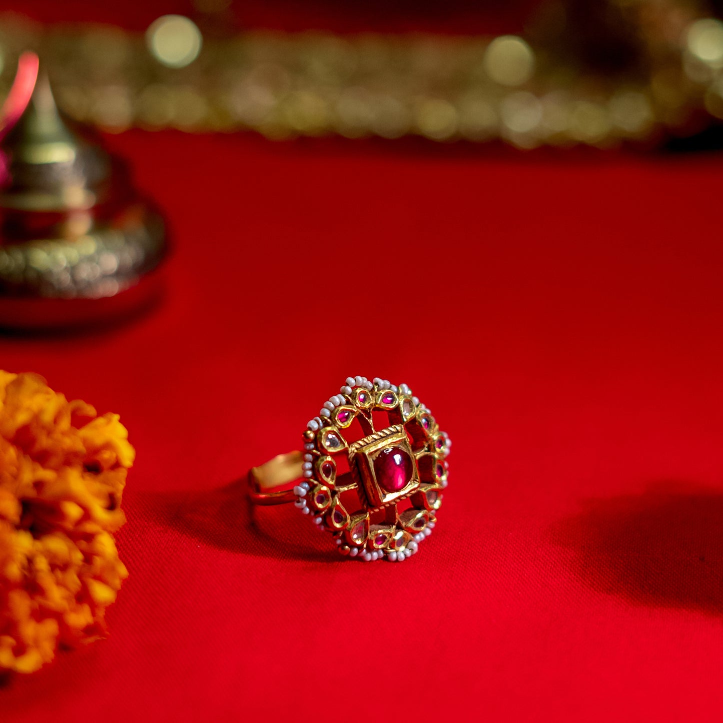 HERITAGE POLKI RING