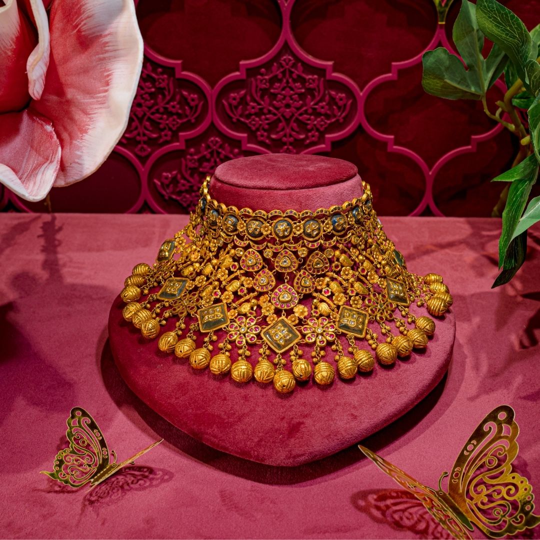 HERITAGE POLKI NECKLACE