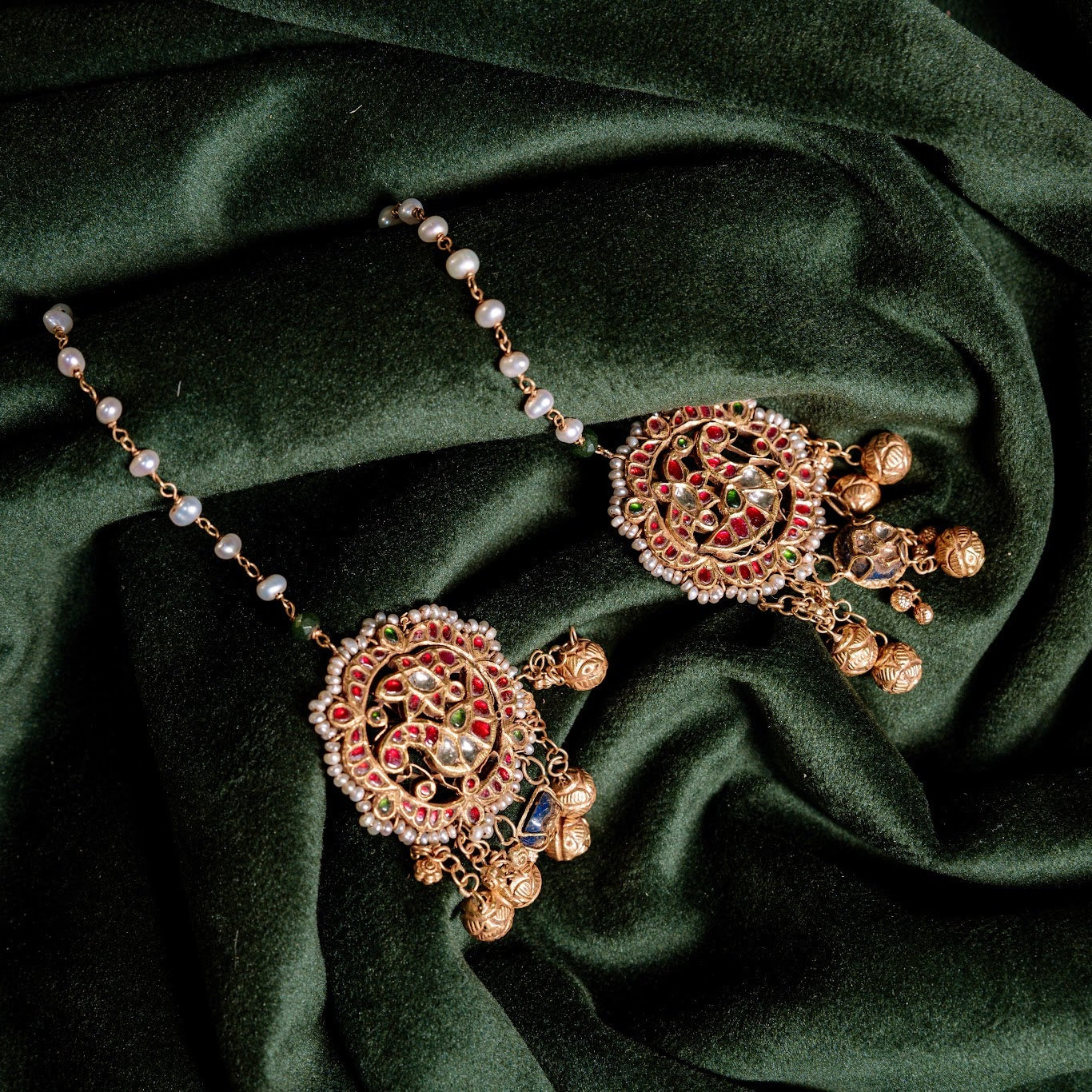 Rajwadi Long Earrings