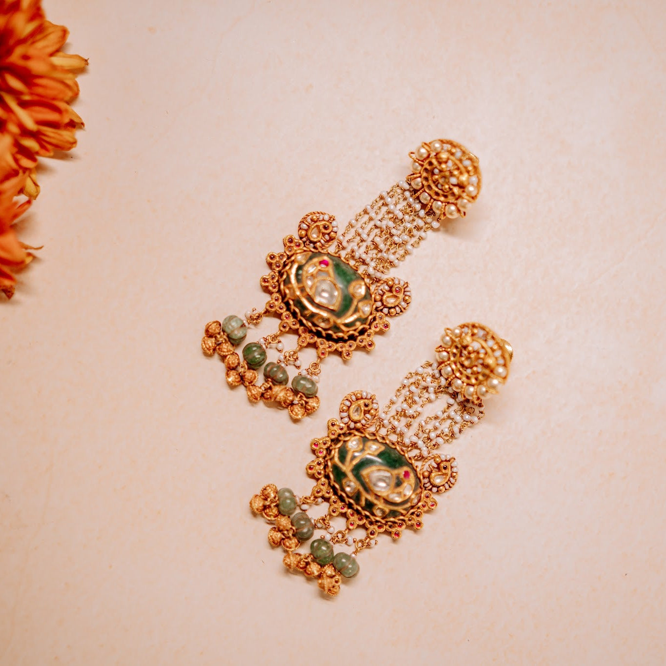Heritage Long Earrings