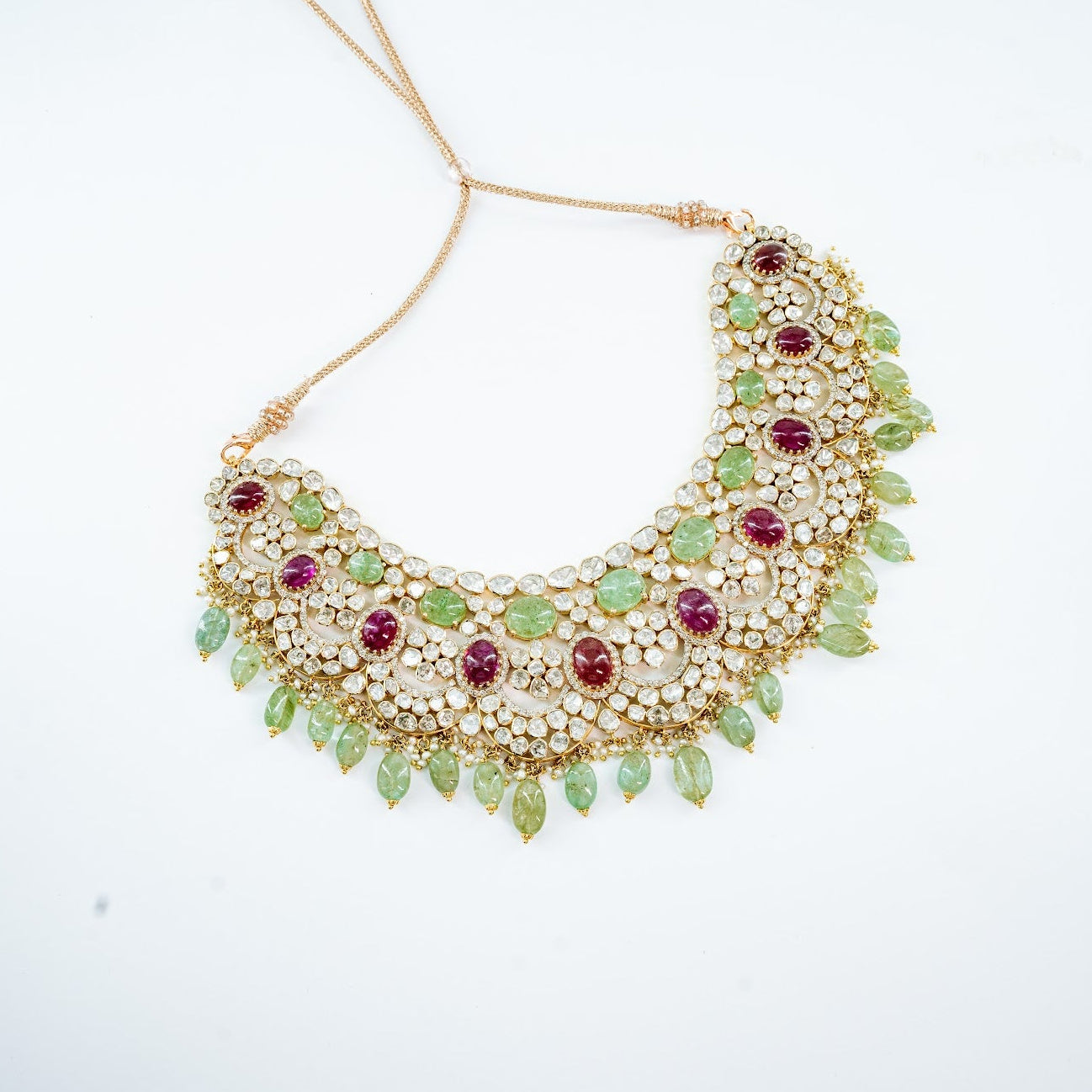 Open Setting Necklace