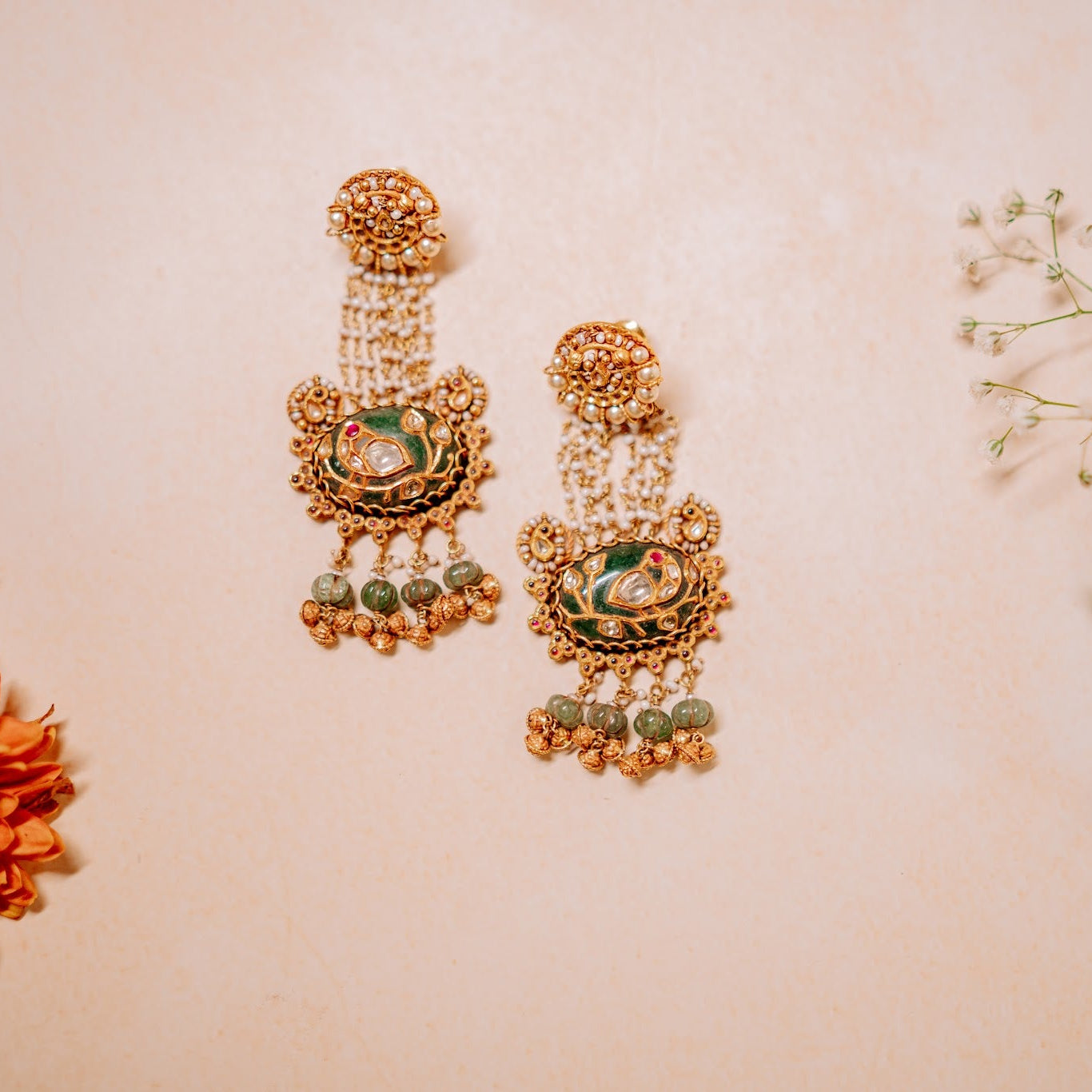 Heritage Long Earrings