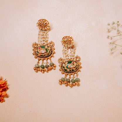 Heritage Long Earrings