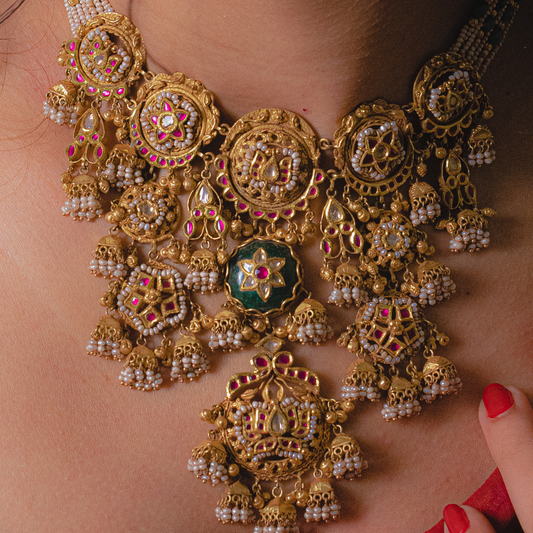 HERITAGE POLKI NECKLACE