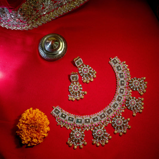 KUNDAN ANTIQUE SET