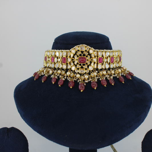 UNCUT POLKI NECKLACE