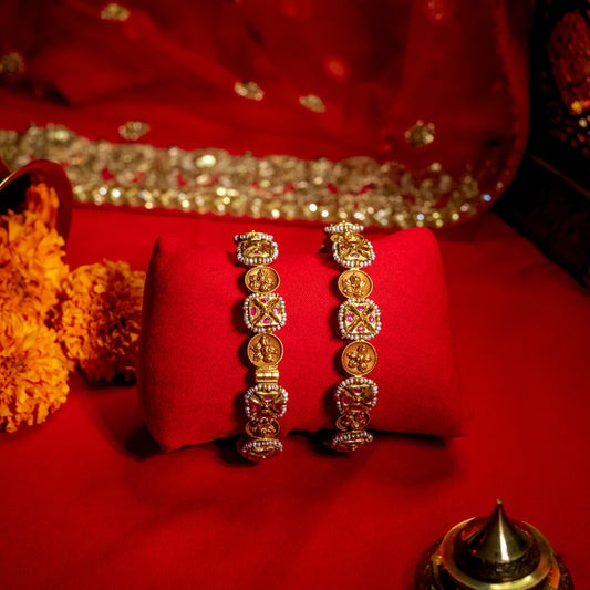 HERITAGE POLKI BANGLE