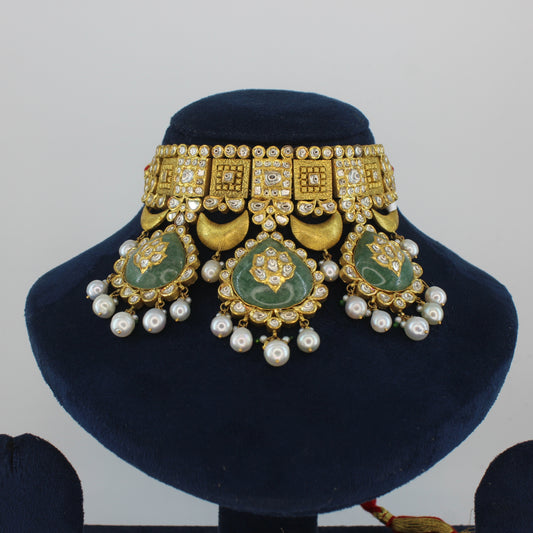 UNCUT POLKI NECKLACE
