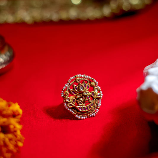 HERITAGE POLKI RING