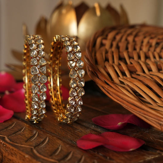 UNCUT POLKI BANGLE