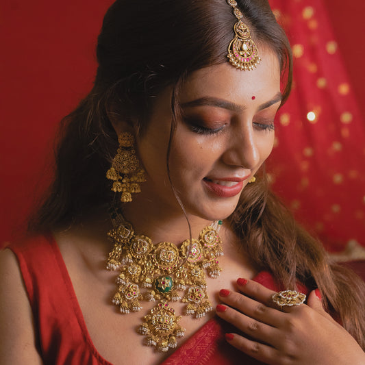Rajwadi Bridal Necklace