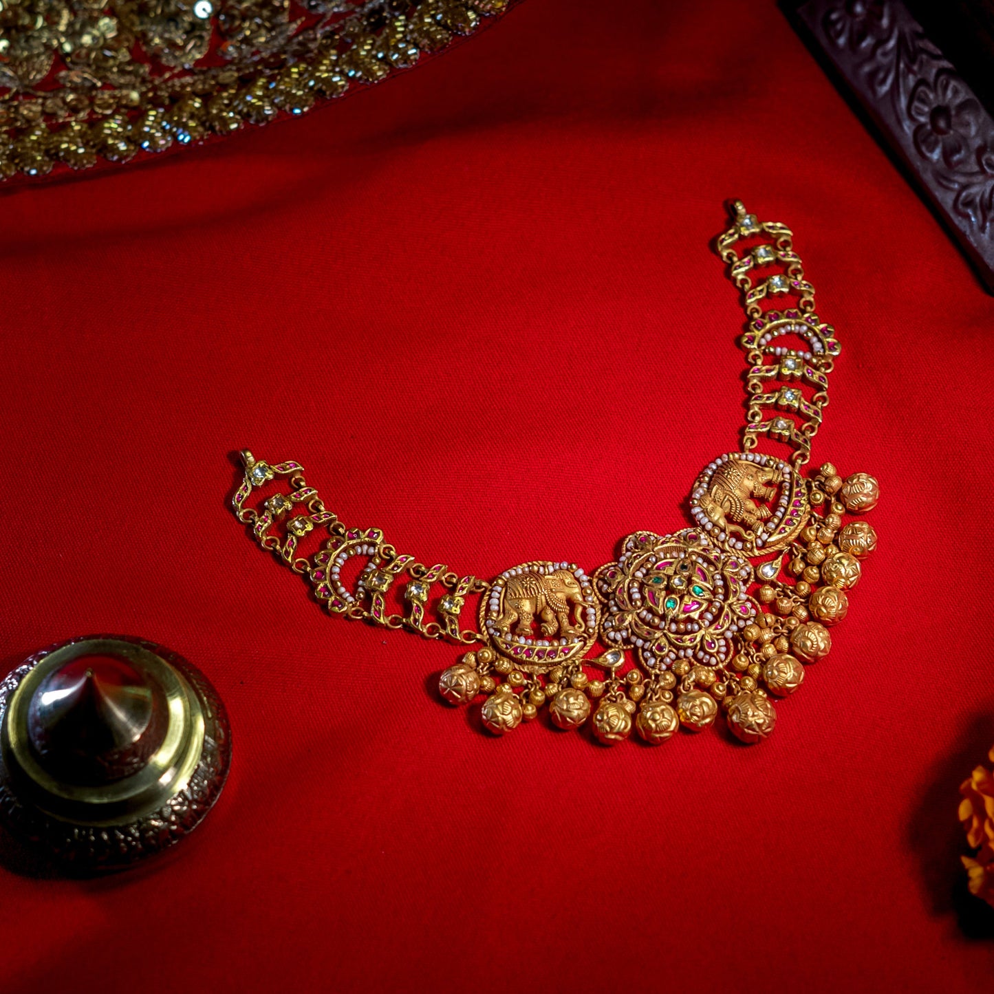 Antique Rajwadi Necklace