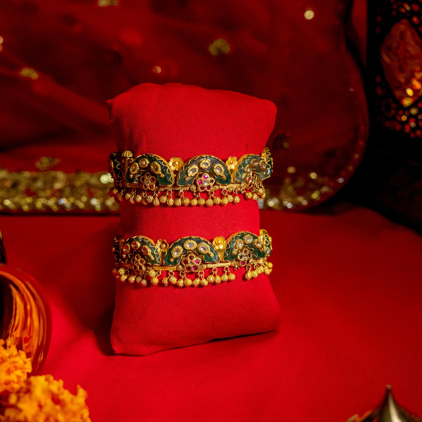 Heritage Gold Bangle