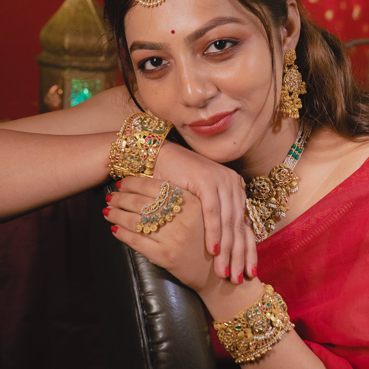 Rajwadi Bridal Bangles
