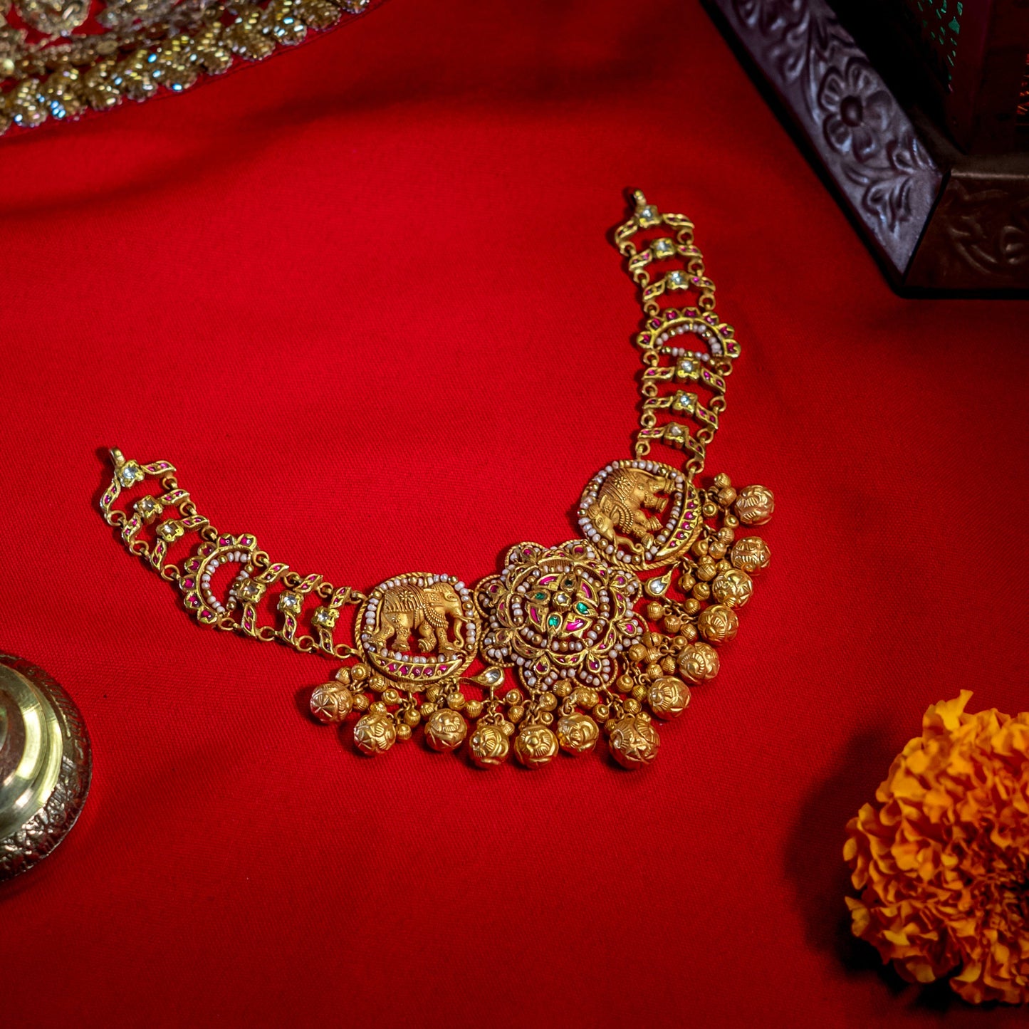 Antique Rajwadi Necklace