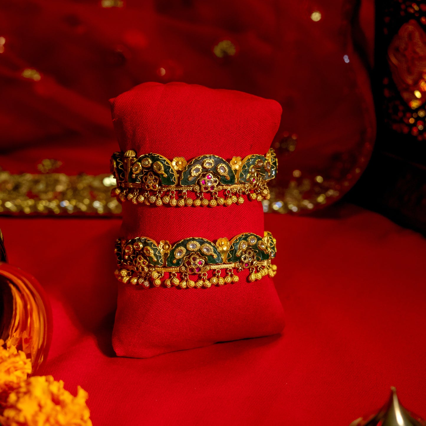 Heritage Gold Bangle